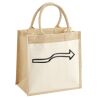 Pocket Jute Midi Tote Thumbnail