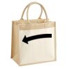Pocket Jute Midi Tote Thumbnail