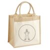 Pocket Jute Midi Tote Thumbnail
