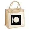 Pocket Jute Midi Tote Thumbnail