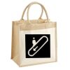 Pocket Jute Midi Tote Thumbnail