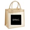 Pocket Jute Midi Tote Thumbnail