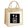 Pocket Jute Midi Tote Thumbnail