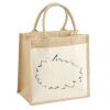 Pocket Jute Midi Tote Thumbnail