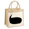 Pocket Jute Midi Tote Thumbnail