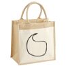 Pocket Jute Midi Tote Thumbnail