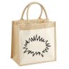 Pocket Jute Midi Tote Thumbnail
