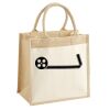 Pocket Jute Midi Tote Thumbnail
