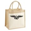 Pocket Jute Midi Tote Thumbnail
