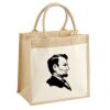 Pocket Jute Midi Tote Thumbnail
