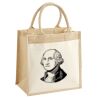 Pocket Jute Midi Tote Thumbnail