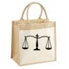 Pocket Jute Midi Tote Thumbnail