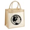 Pocket Jute Midi Tote Thumbnail