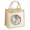 Pocket Jute Midi Tote Thumbnail