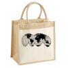 Pocket Jute Midi Tote Thumbnail