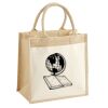 Pocket Jute Midi Tote Thumbnail
