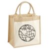 Pocket Jute Midi Tote Thumbnail