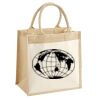 Pocket Jute Midi Tote Thumbnail