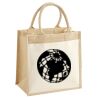 Pocket Jute Midi Tote Thumbnail