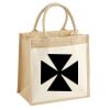 Pocket Jute Midi Tote Thumbnail