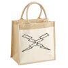 Pocket Jute Midi Tote Thumbnail