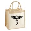 Pocket Jute Midi Tote Thumbnail