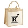 Pocket Jute Midi Tote Thumbnail