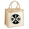 Pocket Jute Midi Tote Thumbnail