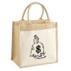 Pocket Jute Midi Tote Thumbnail