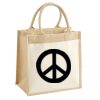 Pocket Jute Midi Tote Thumbnail