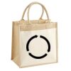 Pocket Jute Midi Tote Thumbnail