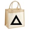 Pocket Jute Midi Tote Thumbnail