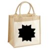 Pocket Jute Midi Tote Thumbnail