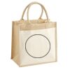 Pocket Jute Midi Tote Thumbnail