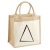 Pocket Jute Midi Tote Thumbnail
