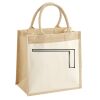 Pocket Jute Midi Tote Thumbnail