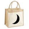 Pocket Jute Midi Tote Thumbnail
