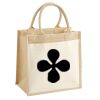 Pocket Jute Midi Tote Thumbnail