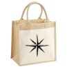 Pocket Jute Midi Tote Thumbnail