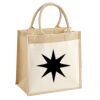 Pocket Jute Midi Tote Thumbnail