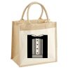 Pocket Jute Midi Tote Thumbnail