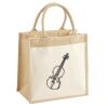 Pocket Jute Midi Tote Thumbnail