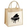 Pocket Jute Midi Tote Thumbnail