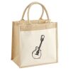 Pocket Jute Midi Tote Thumbnail