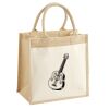 Pocket Jute Midi Tote Thumbnail