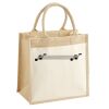 Pocket Jute Midi Tote Thumbnail
