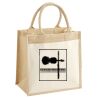 Pocket Jute Midi Tote Thumbnail