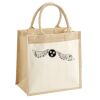 Pocket Jute Midi Tote Thumbnail