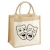 Pocket Jute Midi Tote Thumbnail