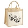 Pocket Jute Midi Tote Thumbnail